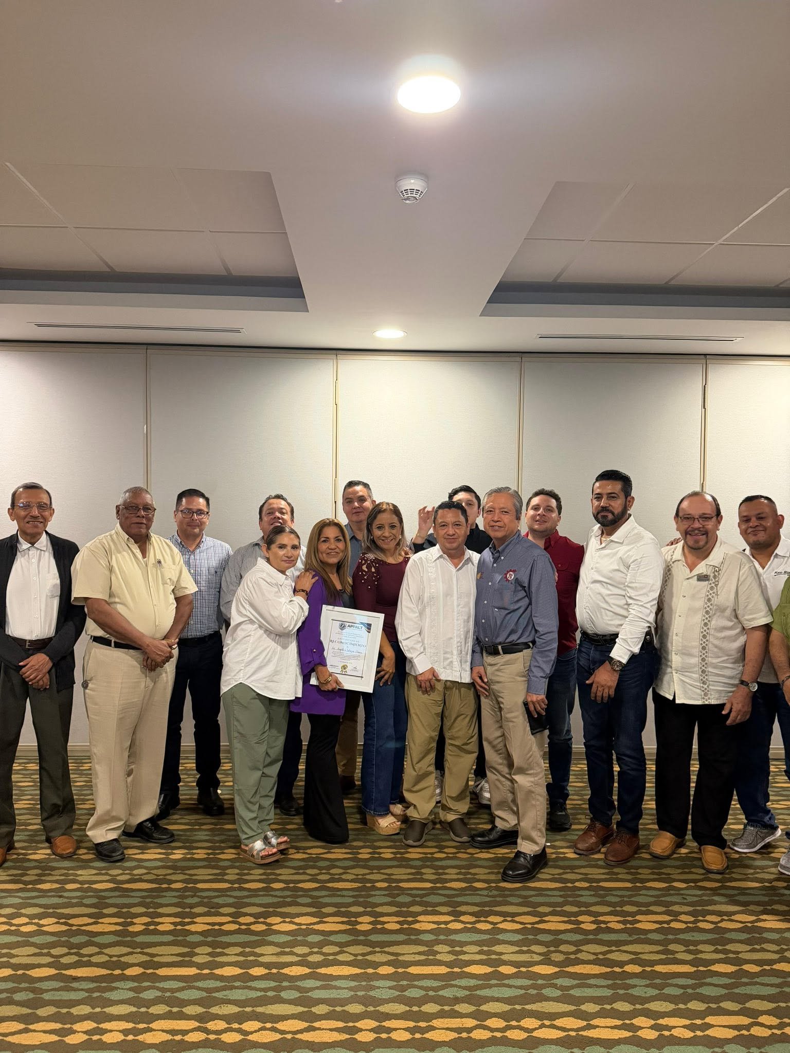 Fotografía grupal de la tercera sesión de APPALT